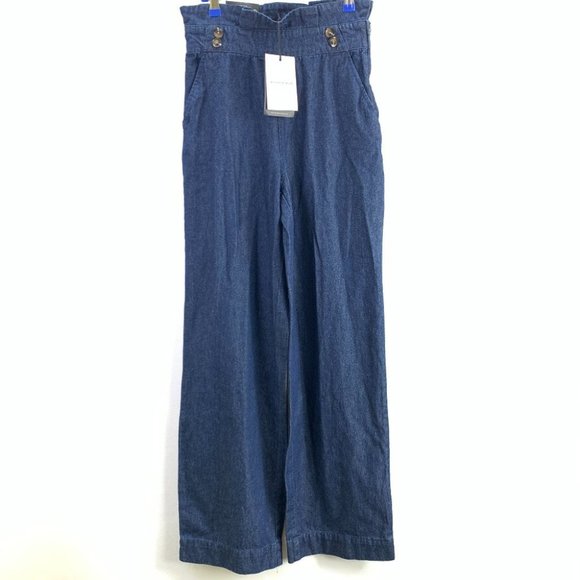 Who What Wear Pants - Who What Wear Wide Leg Crop 2 32" #D1-084